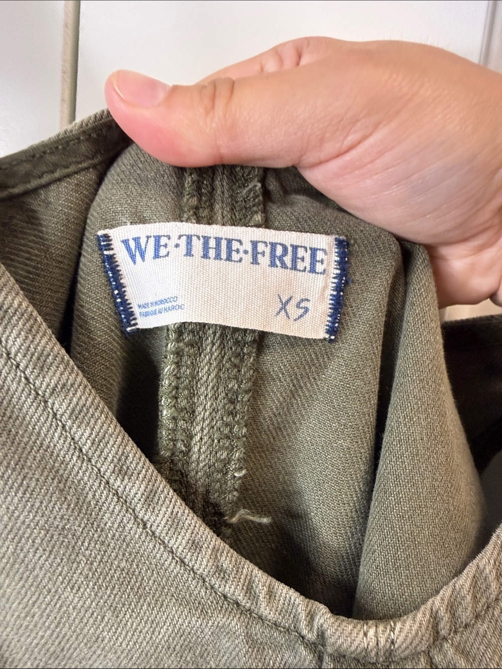 Free People We The Free High Roller Jumpsuit Green XS - Picture 4 of 6